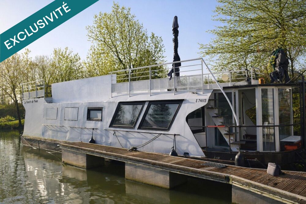 Houseboat habitable de 15 mètres  Pont-de-Vaux