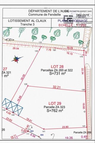  Terrain � vendre 731 m�