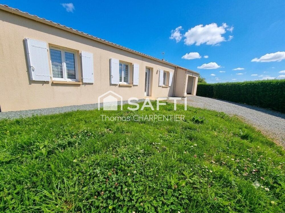 Maison à la campagne de 84m2, 3 chambres
