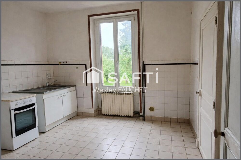 Maison 5 pièces avec terrain généreux à rénover