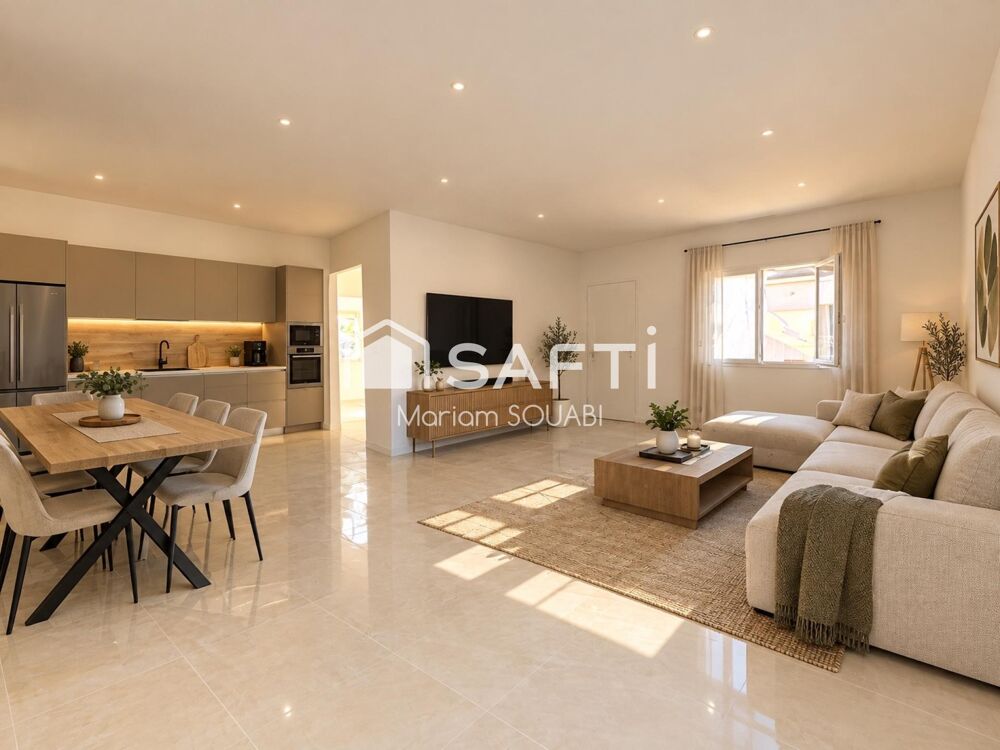 Vente Maison Villa neuve 91m² Parcelle 574m², Hors lotissement , En cours de finition Pezenas