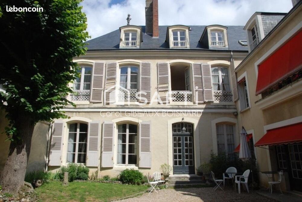 Vente Maison Hôtel particulier de 420m² – 14 pièces, 7 chambres, 4 salle de bains, 6 wc et garage Chateaudun