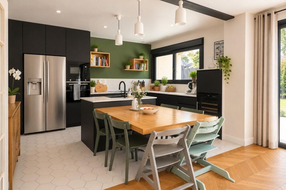 Vente Maison PESSAC ALOUETTE – Maison de plain-pied 200 m², jardin 900 m² piscine, en lisière de forêt Pessac
