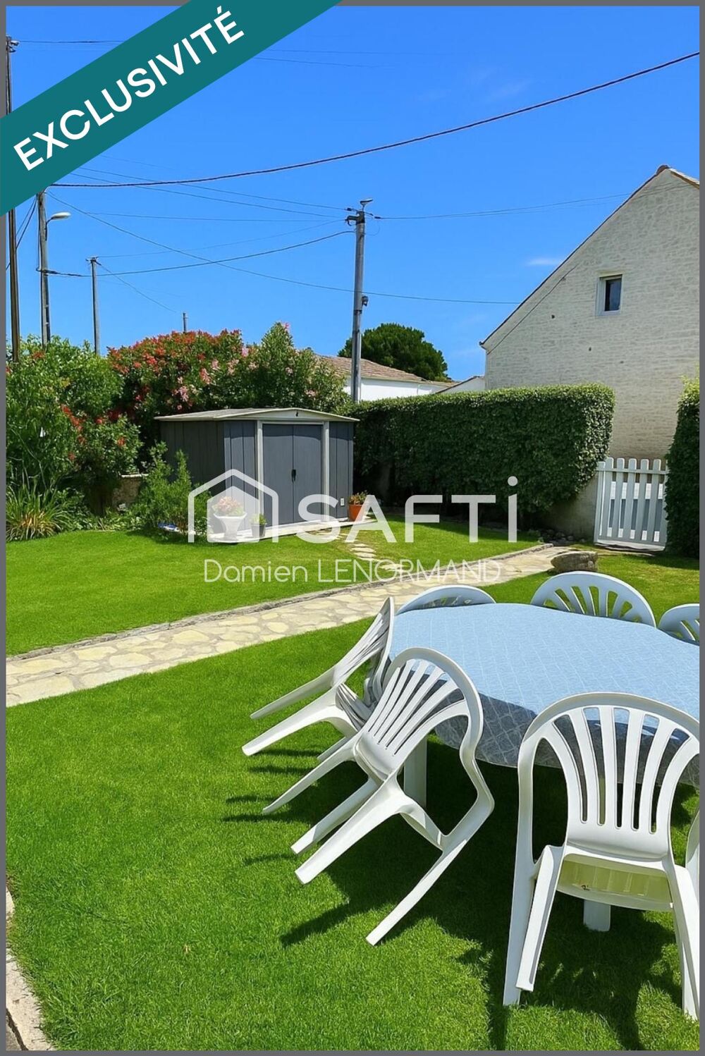 Vente Maison Maison 90m2 SAUZELLE 3chambres jardin et terrasse Saint-georges-d'oleron