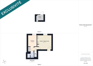  Appartement � vendre 2 pi�ces 40 m�