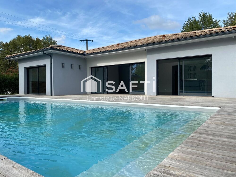 Vente Maison SADIRAC- SUPERBE CONTEMPORAINE- 5CH- TERRAIN- PISCINE Sadirac