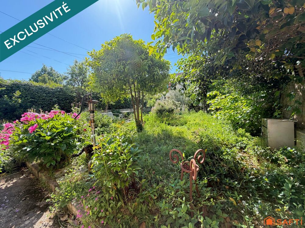Maison de ville 136m2, 3/4 chambres et jardin!