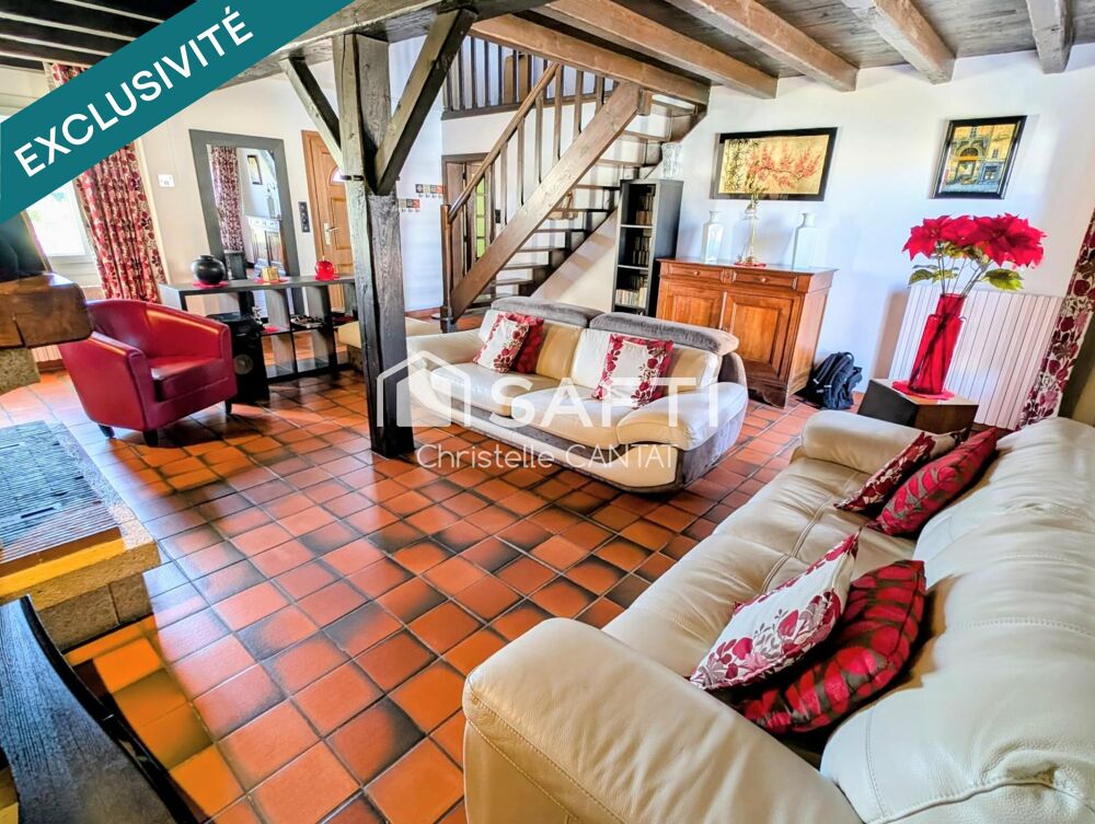 Vente Maison Maison 138 m², 4 chambres, 2 garages et terrasse. Doyet