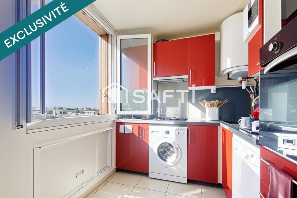 Vente Appartement 2 balcons et RER C à 3 min à pied Vitry-sur-seine
