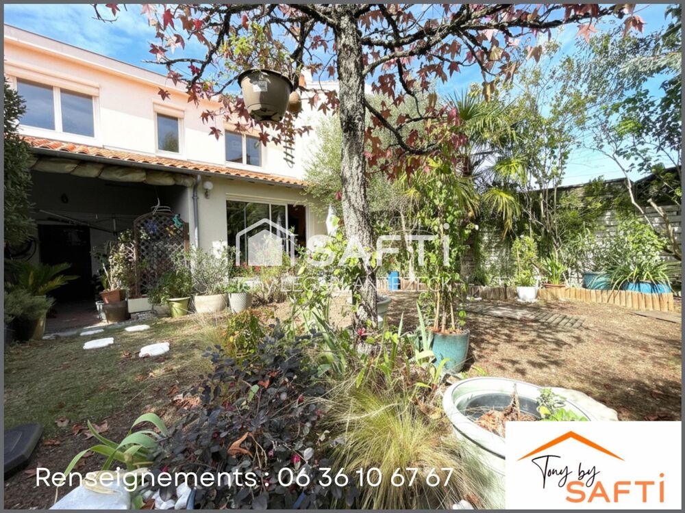 Maison 4 chambres dotée d'un jardin sans vis à vis