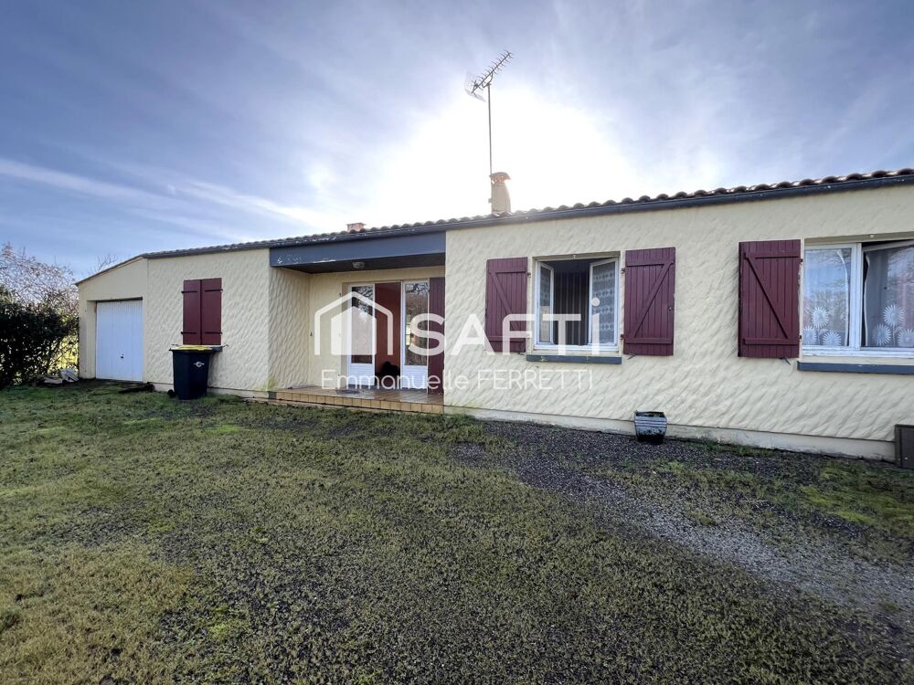 Vente Maison Maison à rénover – 120 m² – 4/5 chambres – Terrain 1 000 m² – Le Girouard Le girouard
