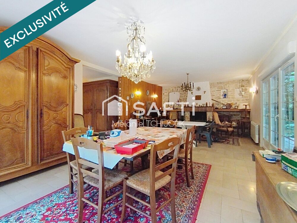 Maison avec studio indépendant sur terrain boisé