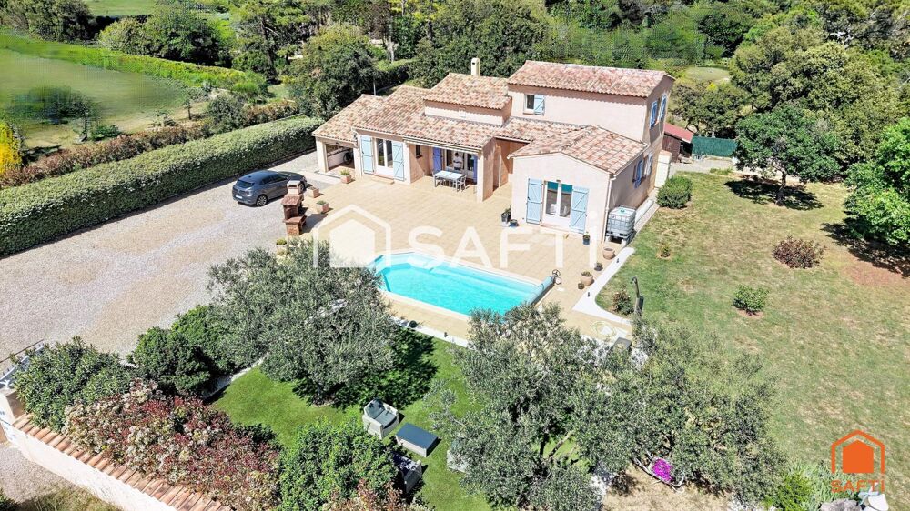 Vente Maison Villa de 114m² sur 1609m² de terrain avec piscine Aups