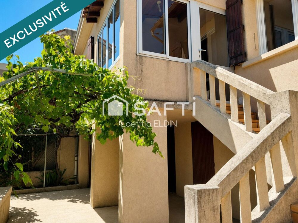 Vente Maison Saint-Ruf : Maison spacieuse, jardin, garage, cour Avignon