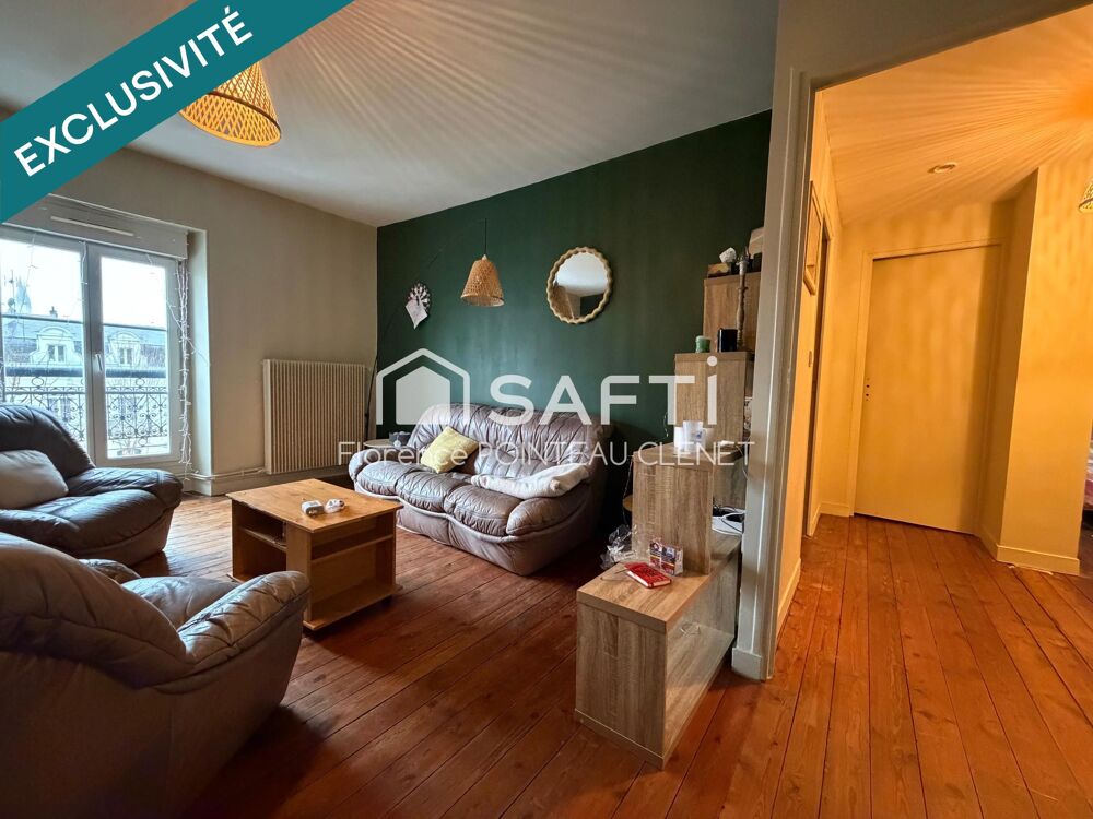Charmant T3 de 69,45 m2 - immeuble de caractère