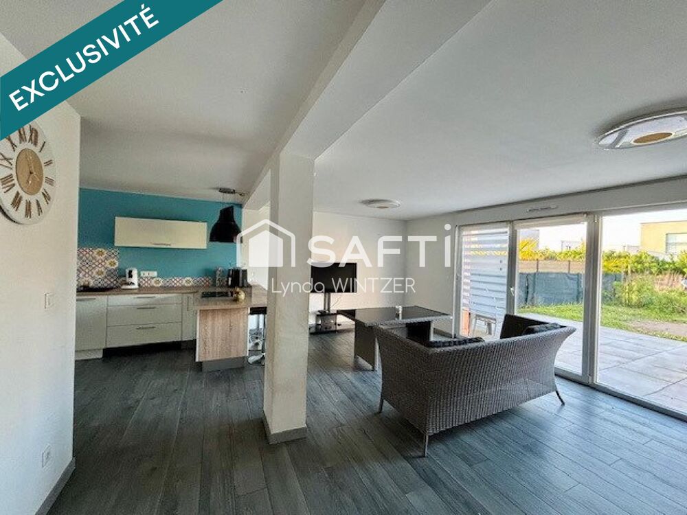 Maison de 97m2 avec 3 chambres sur un terrain de 324m2