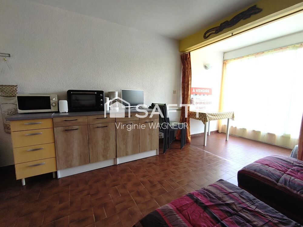 Vente Appartement Studio avec Vue Mer - Parking et Cellier privatifs Cap d'agde