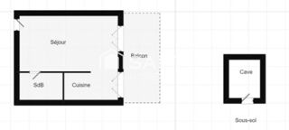  Appartement à vendre 1 pièce 27 m²