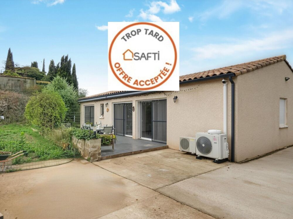 Vente Maison Villa 4 faces d'environ 103 m² sur terrain piscinable 645 m² Escales