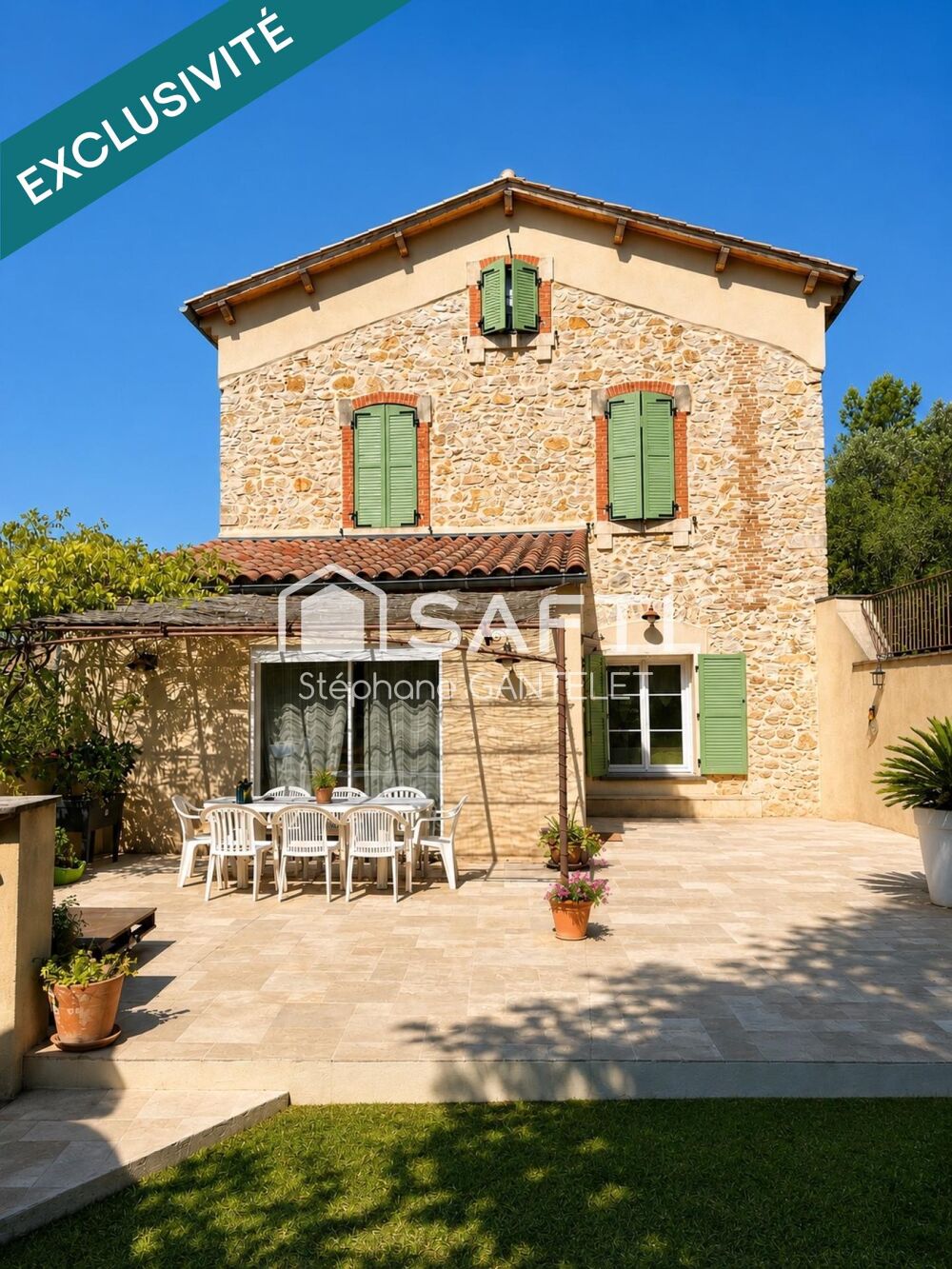 Vente Maison Maison en pierre pleine de charme, piscine, jardin Saint-alexandre