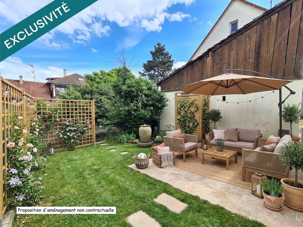 Maison 90m², 3 chambres et jardin
