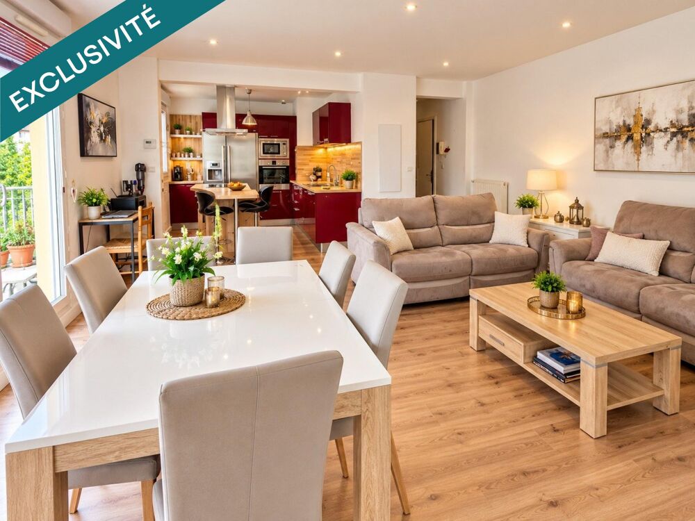 Magnifique appartement F3 entièrement rénové