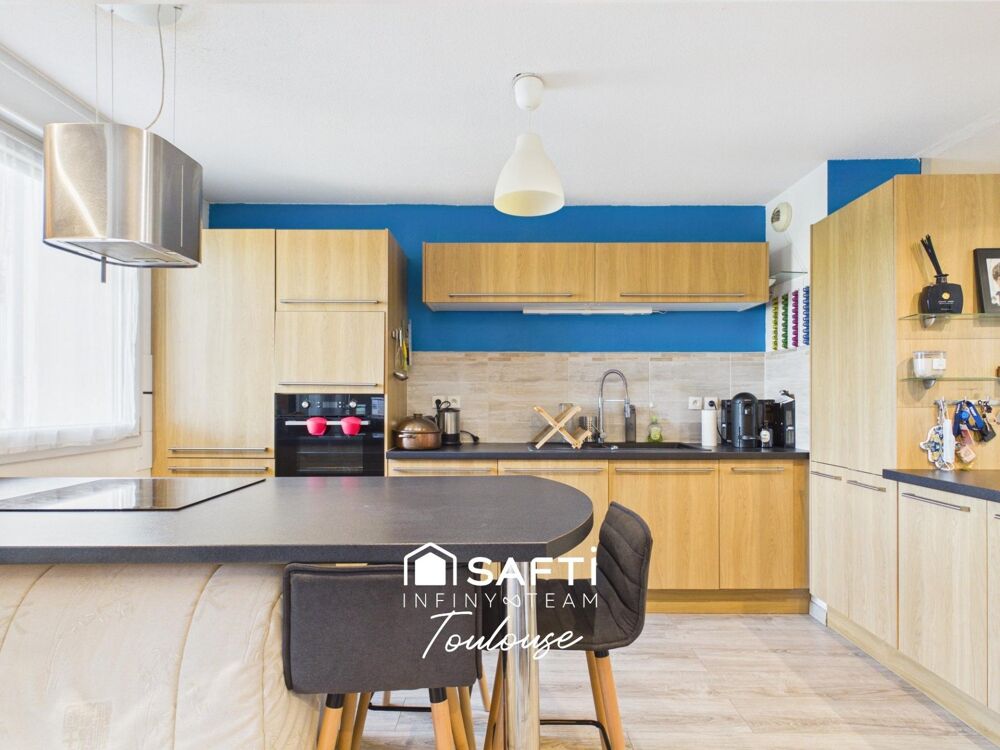 Vente Appartement T3 LUMINEUX au calme – GRANDE PIÈCE DE VIE – GARE À 500 M Toulouse