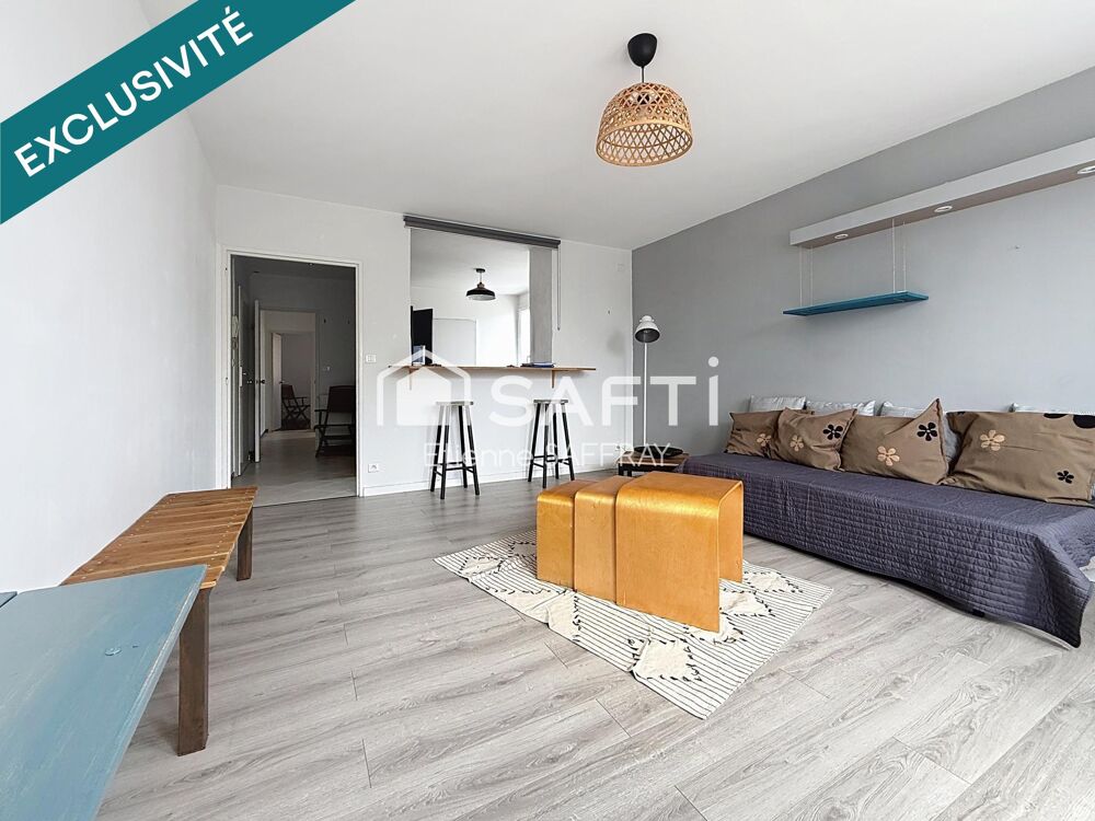 Vente Appartement T2 rénové de 55 m² - Parking sécurisé Nantes