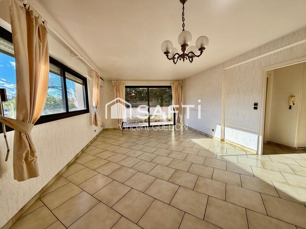 Vente Appartement T3 en Rez-de-Jardin avec Double Garage et Jardin Privatif Perpignan