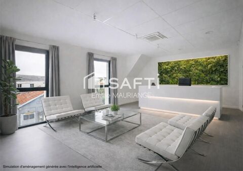 Plateau de bureaux lumineux 180 m&sup2; � Ascenseur � Parking clients 2183 49300 Cholet