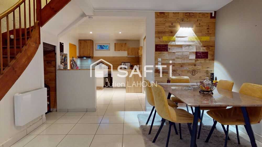 Maison centre ville 2 chambres sans extérieur