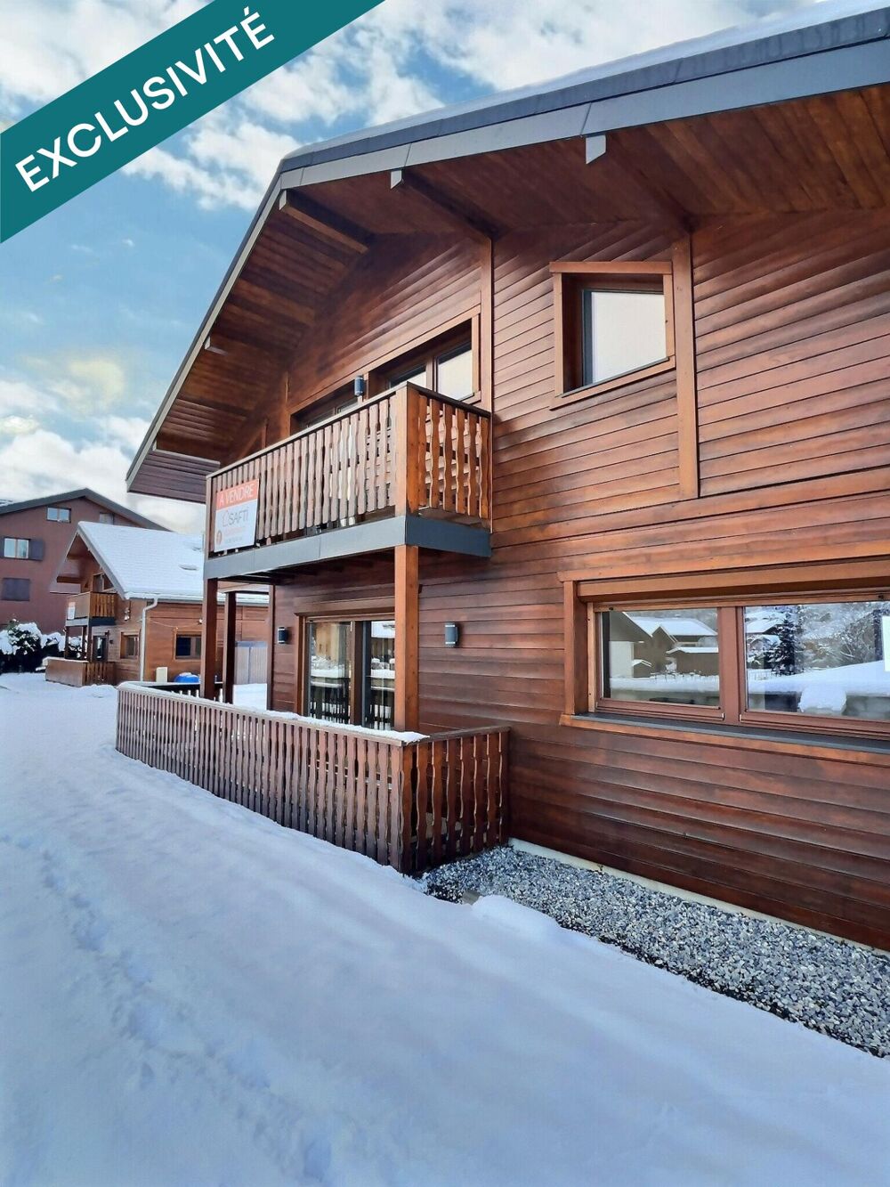 Vente Maison Chalet d'exception face aux montagnes, rare à saisir Thollon-les-memises