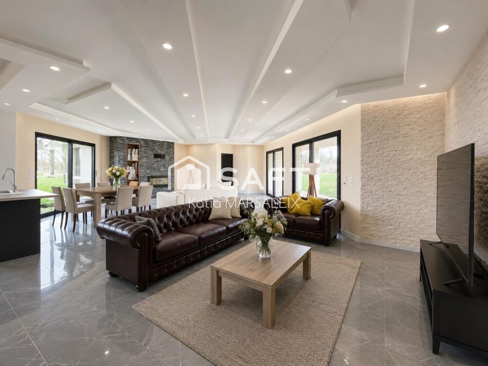 Vente Maison Maison contemporaine 2021 - DPE A - terrain 2642m² Saint-denis-de-jouhet