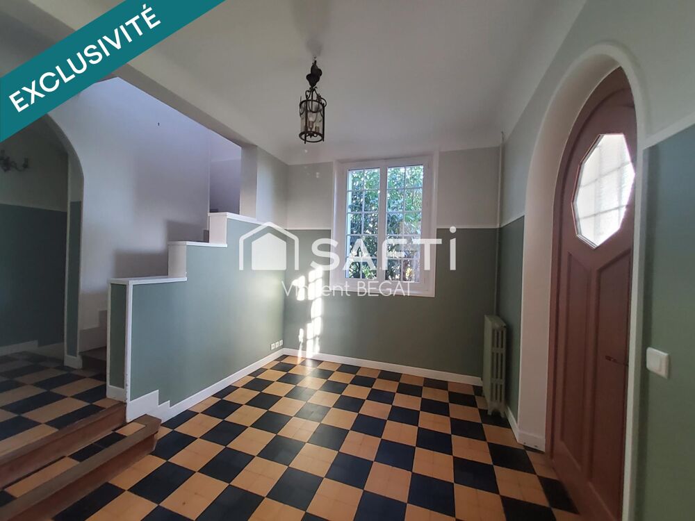 Maison ancienne gare à pied, 6 chambres, jardin