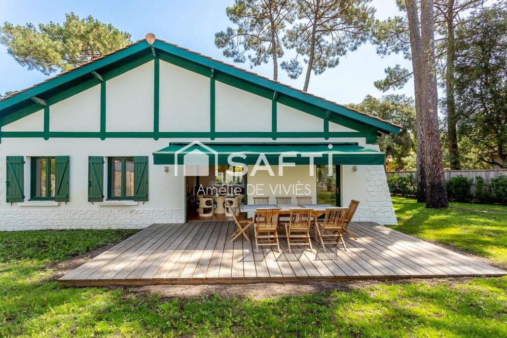 Lacanau | Maison basque rénovée | 3 chambres | au lac ¦ 110m²