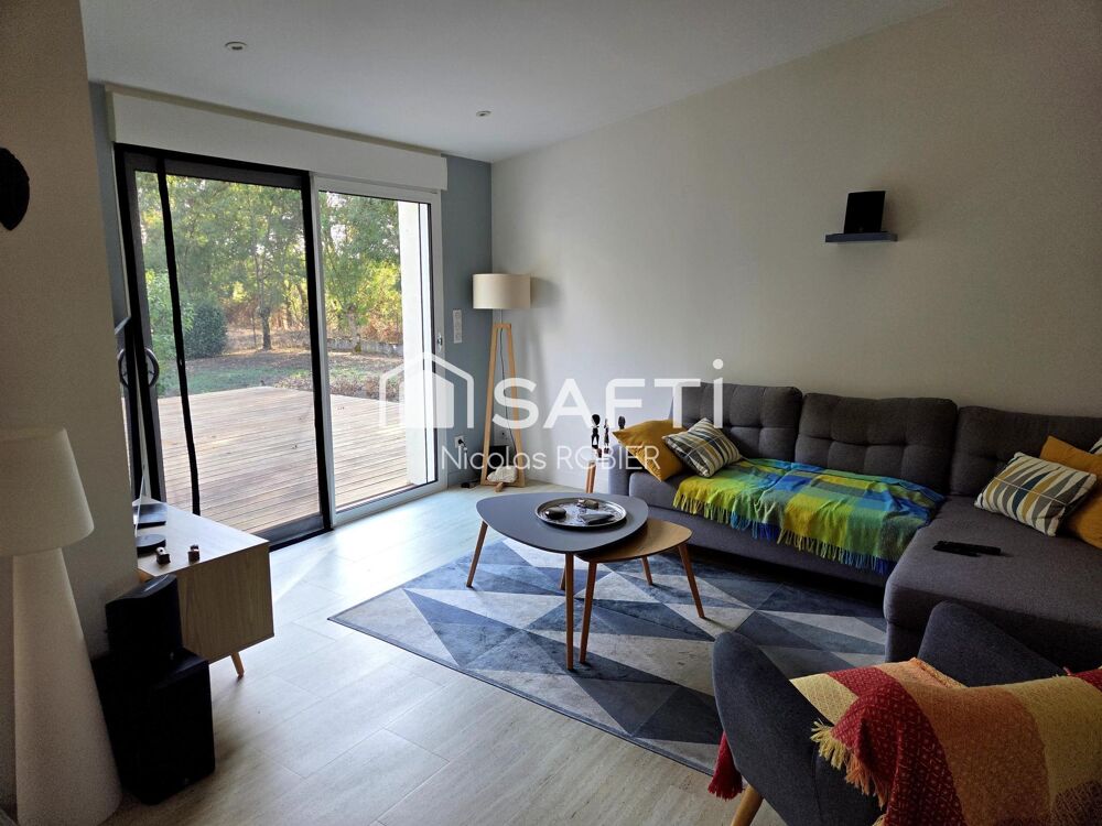 Vente Maison PLAIN PIED LUMINEUX DEUX CHAMBRES GARAGE JARDIN CLOS Le vanneau-irleau