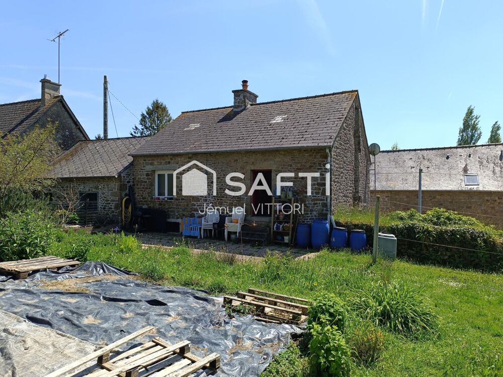 Vente Maison Maison en pierre 2 chambres, terrain 1800m² Saint-denis-de-gastines