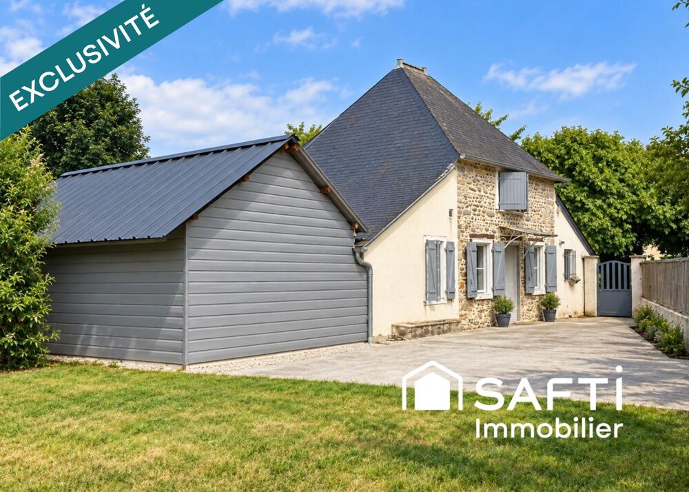 MAISON ANCIENNE de 70m² JARDIN & GARAGE