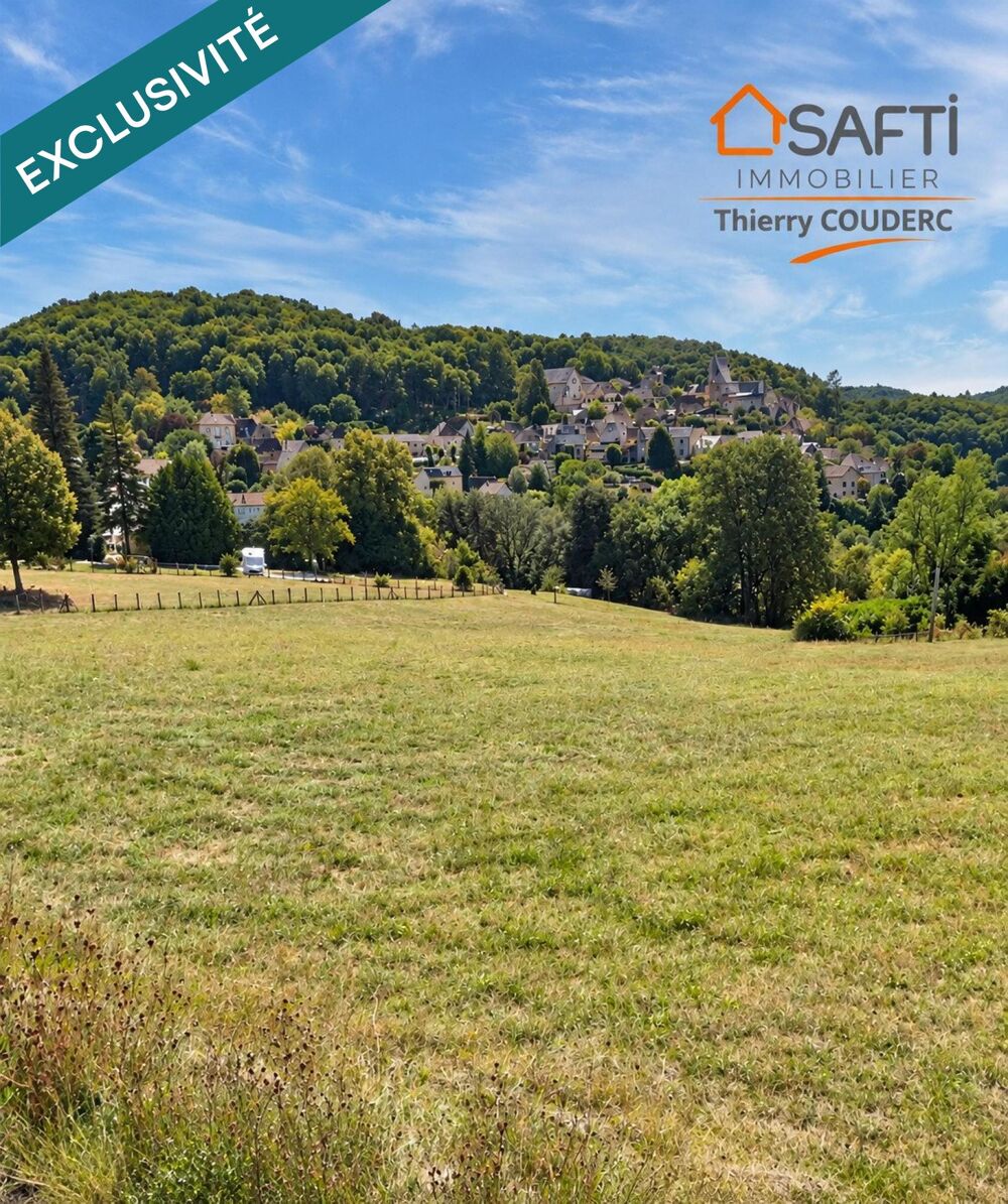 Vente Terrain Beau terrain de 4275 m² avec vue dégagée. Carlux