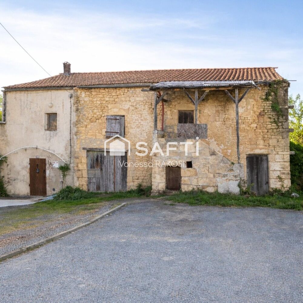 MAISON DE 59 M² A RENOVER AVEC COUVERTURE RECENTE