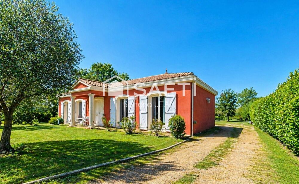 Maison individuelle dans un cadre idyllique