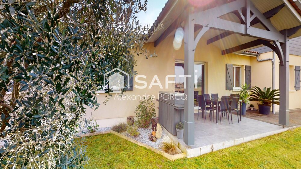 Charmante maison familiale avec de beaux volumes.