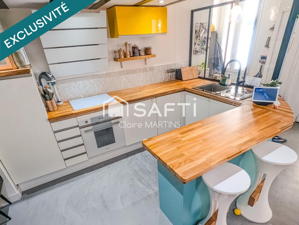 Vente Maison LOFT MAISON 2 CHAMBRE PLUS BUREAU EN MEZZANINE Issy-les-moulineaux
