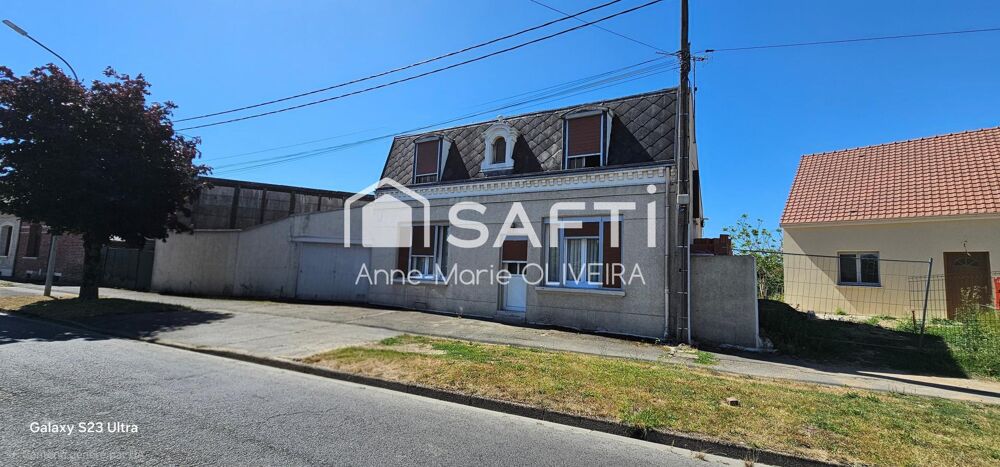 Vente Maison Ensemble immobilier : Maison de 140m2 avec garage, véranda + Maison contruction récente de 85m2 plain pied avec terrasse Tergnier