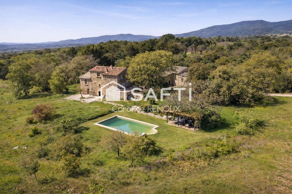 Propriété dexception avec vue Sainte-Victoire  2 habitations  4,5 ha  Luberon Sud