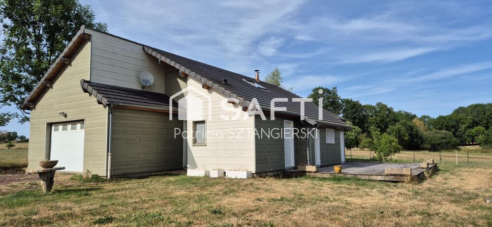 Vente Maison Mazaye (63230) maison ossature bois avec vue exceptionnelle sur la chaîne des Puys. Mazaye
