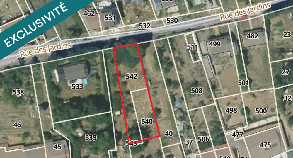 Vente Terrain Terrain à bâtir 1131m² Villers-Sous-Pareid Villers-sous-pareid
