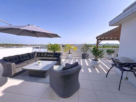   �l�gance, confort et luminosit� : d�couvrez ce superbe appartement avec grande terrasse au c�ur de Bezannes. Appartement - 5 pi�ce(s) - 130 m�