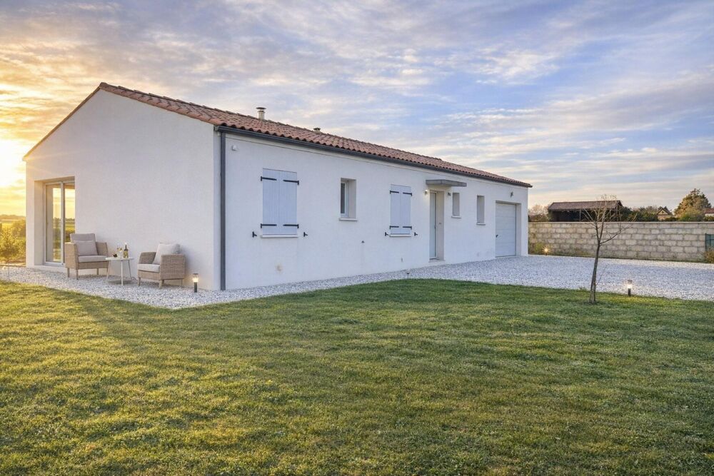 Vente Maison Maison plain-pied contemporaine récente, lumineuse et clé en main Perignac