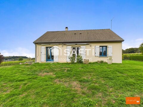   Pavillon de plain-pied avec sous-sol total et grand terrain � Marcill�-la-Ville Maison - 5 pi�ce(s) - 84 m�